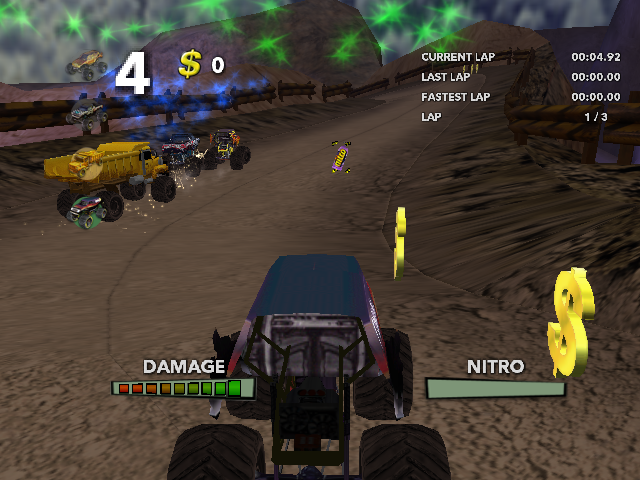 Monster Trux Extreme screenshot 3 for Playstation 2